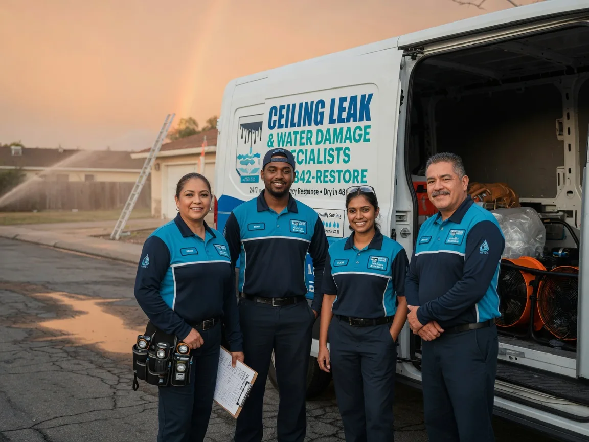 Ceiling Leak Cleanup company in Overton, TX